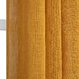 MODE DE VIE - Voilage Louis effet lin - Polyester - Ocre - 130g/m2 - 140x240cm - vignette
