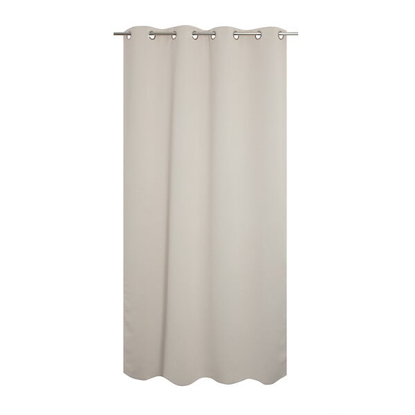 MODE DE VIE - Rideaux occultants Noa - Polyester - Ecru - 190g/m2 - 140x240cm - large