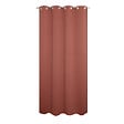 MODE DE VIE - Rideaux occultants Noa - Polyester - Terracotta - 190g/m2 - 140x240cm - vignette