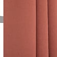 MODE DE VIE - Rideaux occultants Noa - Polyester - Terracotta - 190g/m2 - 140x240cm - vignette