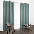 MODE DE VIE - Rideaux occultants Noa - Polyester - Sauge - 190g/m2 - 140x240cm - vignette