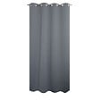 MODE DE VIE - Rideaux occultants Noa - Polyester - Anthracite - 190g/m2 - 140x240cm - vignette