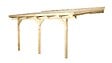WEKA - Carport en bois Adossé 671 T2 - L.427xP.279cm - vignette