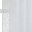 MODE DE VIE - Voilage Leo effet coton - Polyester - Blanc - 70g/m2 - 140x240cm - vignette