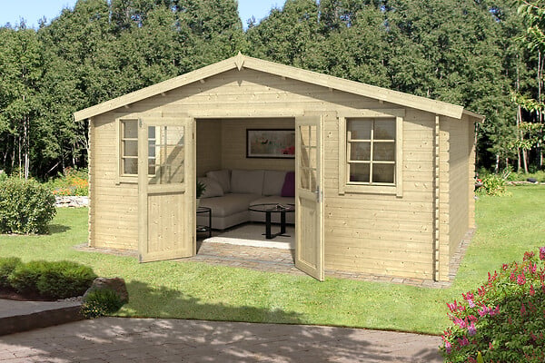 LASITAMAJA - Abri de jardin en bois Udo 300 - 13,97 m² - large