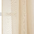MODE DE VIE - Voilage Leo effet coton - Polyester - Naturel - 140x240cm - vignette