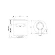 ARISTON - Chauffe-eau électrique vertical mural - ARISTON - Pro 1 Eco 100 l - Ø 450 mm - vignette