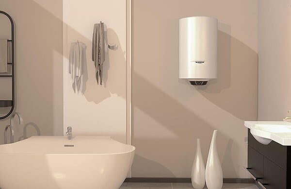 ARISTON - Chauffe-eau electrique vertical mural ARISTON Pro 1 Eco 80 l - Ø 450 mm - large