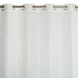 MODE DE VIE - Voilage Lucas lurex et polyester - Ecru - 140x240cm - vignette