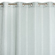 MODE DE VIE - Voilage Lucas lurex et polyester - Sauge - L.140xl.240cm - vignette