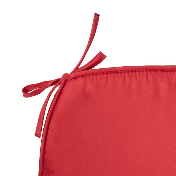 GO/ON - Galette de chaise Enaya - Rouge - 39x39cm - large