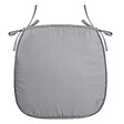 GO/ON - Galette de chaise Enaya - Grise - 39x39cm - vignette