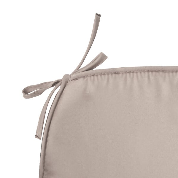 GO/ON - Galette de chaise Enaya - Taupe - 39x39cm - large