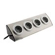 ZENITECH - Multiprise de canapé angle Schuko 4x16A - Gris - Zenitech - vignette