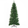 HOMCOM - Sapin de Noël artificiel Ø 91 x 210H cm 865 branches épines imitation Nordmann grand réalisme vert - vignette