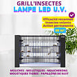 ACTO - Grill insectes lampe LED UV - 60m² - vignette