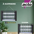 ACTO - Grill insectes lampe LED UV - 60m² - vignette