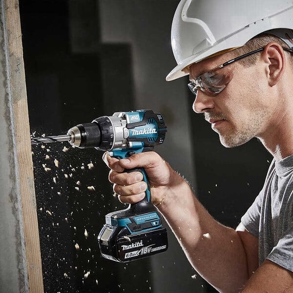MAKITA - Perceuse à percussion MAKITA DHP489Z - LXT 18 V Li-Ion - 70 Nm (vendu sans batterie) - large