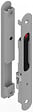 LA CROISEE DS - Fermeture encastrée à crochet La Croisée DS SILENE aluminium RAL9006  DS6795007 - vignette