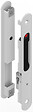 LA CROISEE DS - Coquille double type 6795 finition blanc pour fermetures encastrées série 6790 pour coulissant menuiserie aluminium - vignette