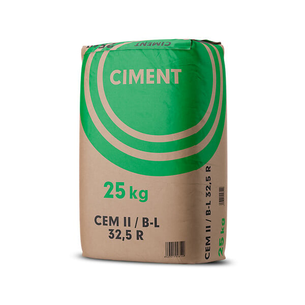 CIMENCAT - Ciment gris cem ii b-l 32,5 r ce sac 25 kg - large