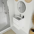 CERSANIT - Meuble de salle de bain-50x40cm-Blanc-Moduo - vignette