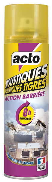 ACTO - Aérosol barrière anti-moustiques - 500ml - large