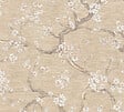 AS CREATION - Papier peint Branche Cerisier Beige - L.10.05xl.0.53m - vignette