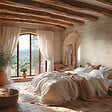 AS CREATION - Papier peint Ciel de Toscane - Crème - vignette
