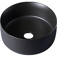 GODART - Vasque lave mains ø25 cm - Noir mat - Faible diamètre - Rebords fins - Jany - vignette
