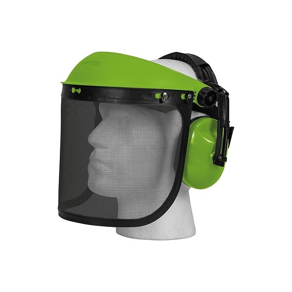 VITO - Débroussailleuse thermique 43Cm3 + Casque de sécurité anti-bruit + Gants de protection VITO - large