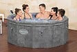 BESTWAY - Spa rond Carrara ThermaCore - 4-6 pers. - L.170xH.65cm - vignette