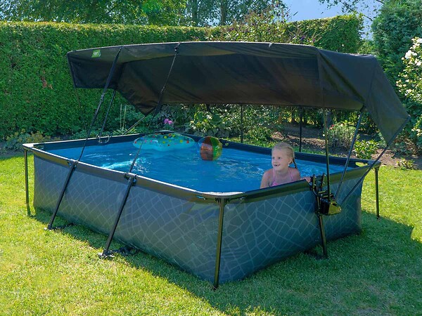 EXIT TOYS - Voile d'ombrage pour piscine tubulaire rectangulaire 2,20 x 1,50 m - Exit Toys - large