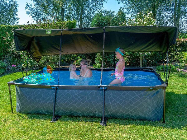 EXIT TOYS - Voile d'ombrage pour piscine tubulaire rectangulaire 2,20 x 1,50 m - Exit Toys - large