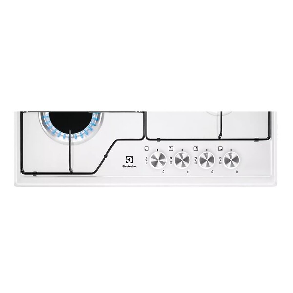 ELECTROLUX - Table De Cuisson Gaz 60cm 4 Feux 7700w Noir - KGS6424W - large