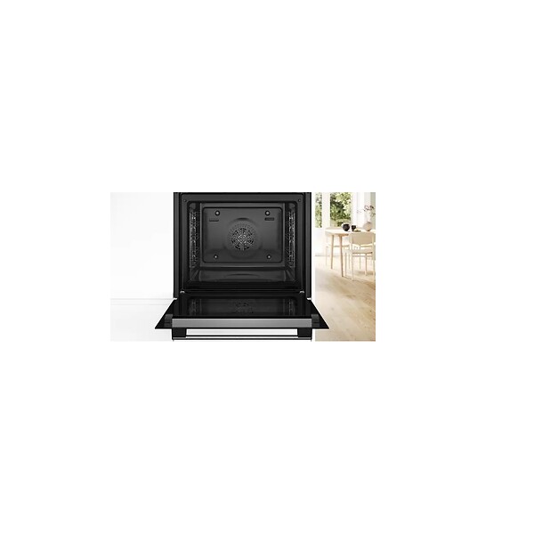 BOSCH - four intégrable multifonction 71l 60cm pyrolyse et hydrolyse inox - HBA171BS4F - large