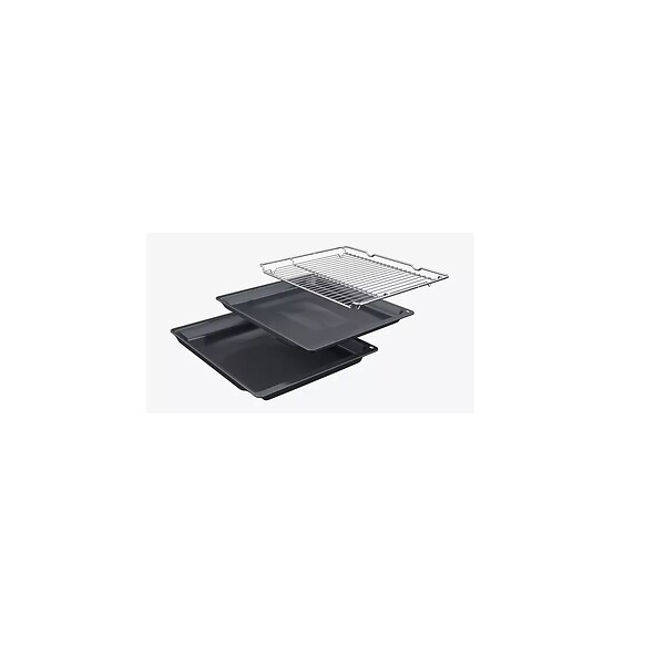 BOSCH - four intégrable multifonction 71l 60cm pyrolyse et hydrolyse inox - HBA171BS4F - large