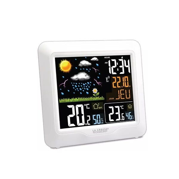 LA CROSSE TECHNOLOGY - Station Météo Blanc - WS6820-WI - large