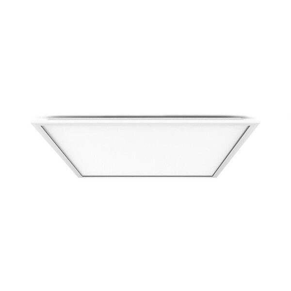 VISION EL - Plafonnier LED Carré Blanc 595x595mm - 20W - 4000K - 3600lm - Backlit - IP40 - large
