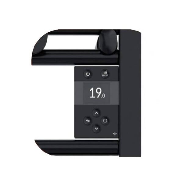 ATLANTIC - Sèche-serviettes Atlantic Doris - 500W - WI-FI - Noir - large