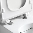 THALASSOR - Pack WC Bâti universel Wirquin Pro + Cuvette COMPACT sans bride 49 cm + Plaque blanche - vignette