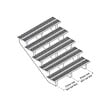 DECKLINEA - Escalier Bois Exterieur - 5 Marches Pleines - Largeur : 1m20 - Hauteur : 85cm - Avec Contremarches - Pin du Nord - Traité Autoclave - vignette
