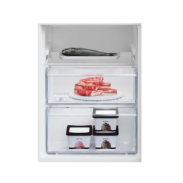 BEKO - Réfrigérateur Combiné 54cm 291l Statique - RCSA300K40WN - large