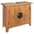 VIDAXL - vidaXL Meuble-lavabo de salle de bains pin massif 70x32x63 cm - vignette