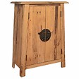 VIDAXL - vidaXL Armoire latérale de salle de bain Pin massif 59x32x80 cm - vignette