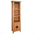 VIDAXL - vidaXL Meuble de salle de bain autoportant Bois pin massif 48x32x170cm - vignette
