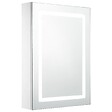 VIDAXL - vidaXL Armoire de salle de bain à miroir LED 50x13x70 cm - vignette