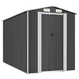 VIDAXL - vidaXL Abri de jardin Anthracite 192x357x223 cm Acier galvanisé - vignette