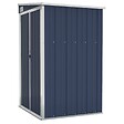 VIDAXL - vidaXL Remise de jardin murale Anthracite 118x100x178 cm Acier - vignette