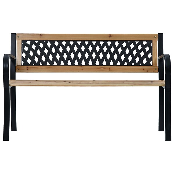 VIDAXL - vidaXL Banc de jardin 120 cm Bois - large